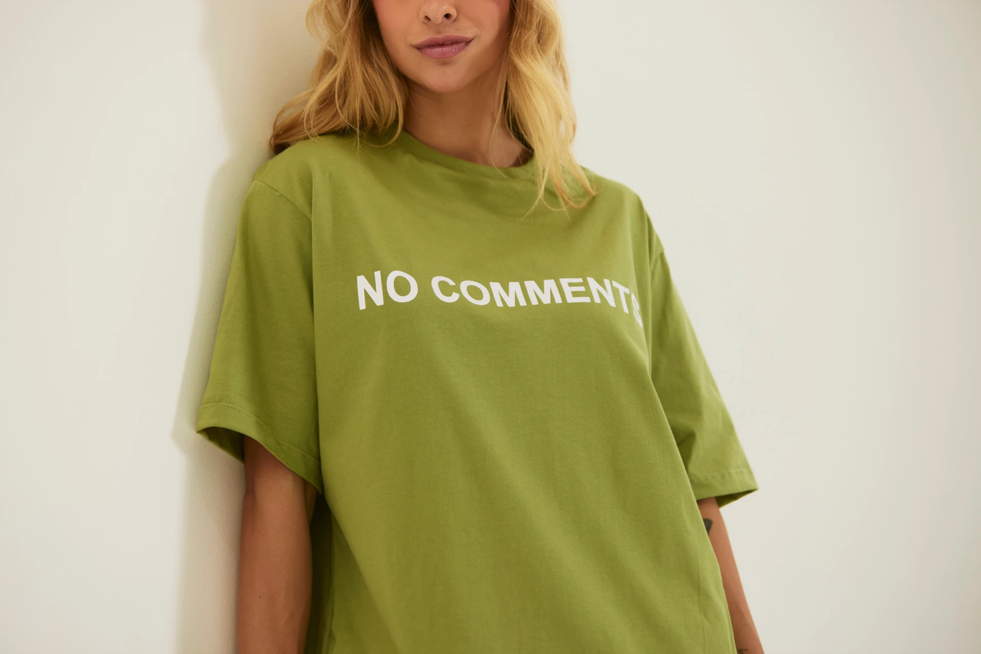 T-shirt Oversized - NO COMMENTS