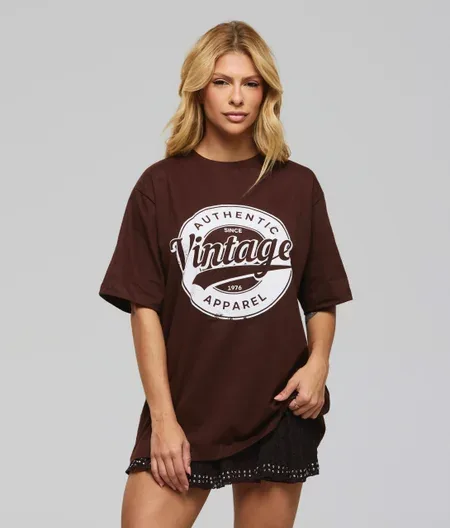 T-Shirt Oversized - VINTAGE